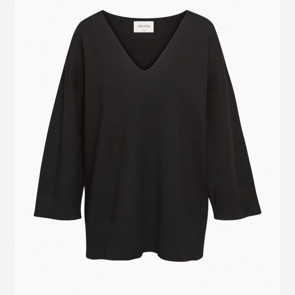 ARITIZA WILFRED FREE SOUVENIR BLACK NWT SWEATER SIZE 1